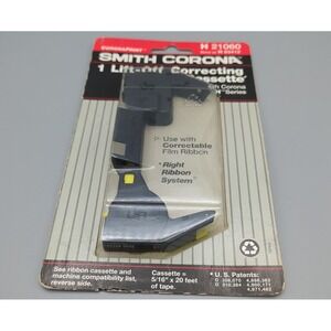 Smith Corona H21060 Lift Off Correcting Cassette Smith Corona H Series NOS